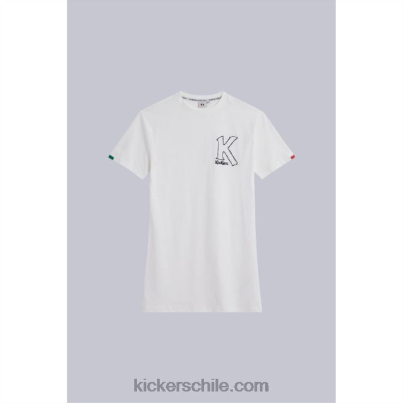 Kickers vestido camiseta beige 4PZ0T1054 unisexo