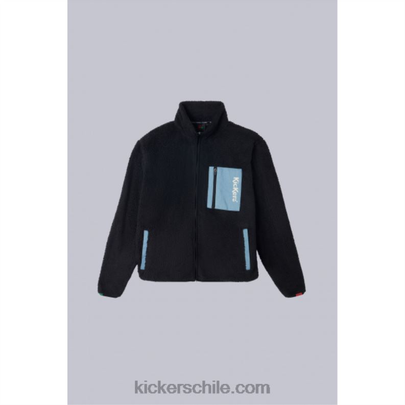 Kickers chaqueta de lana negro 4PZ0T1077 unisexo