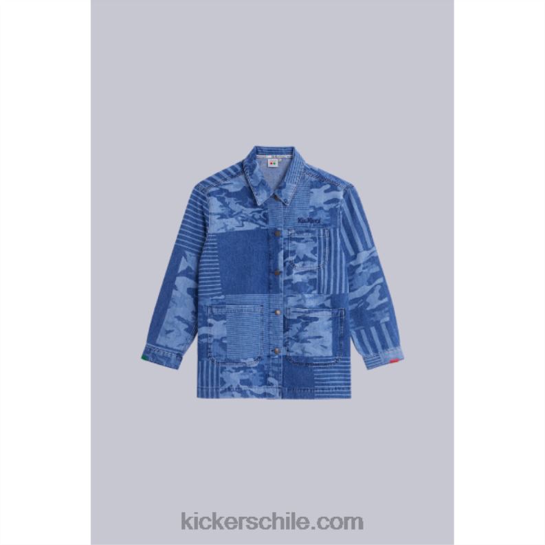 Kickers chaqueta de trabajo azul 4PZ0T1021 unisexo