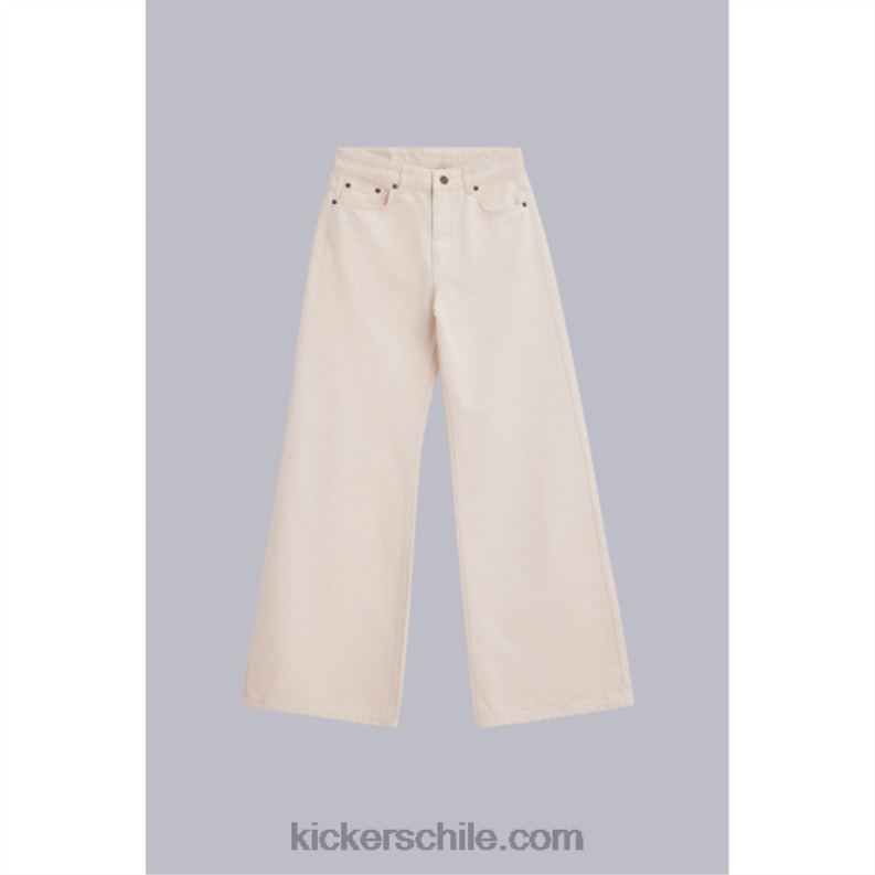 Kickers cintura alta beige 4PZ0T1029 unisexo