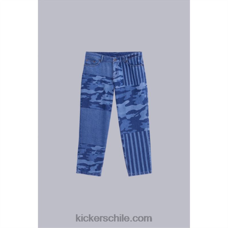 Kickers talle alto azul 4PZ0T1031 unisexo