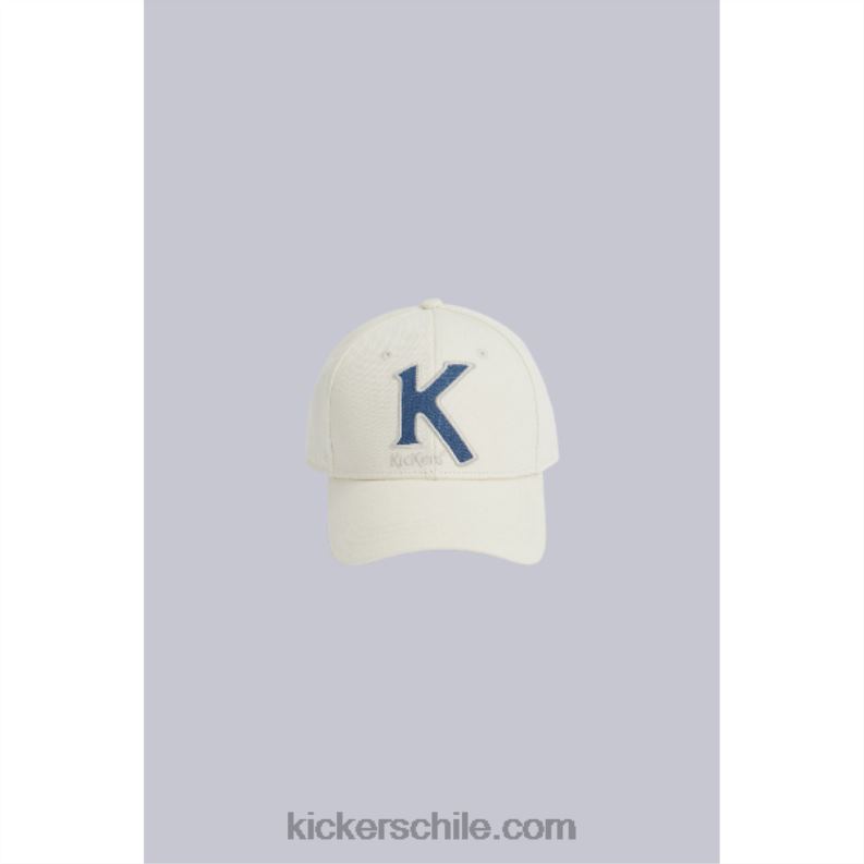 Kickers gorra grande k beige 4PZ0T1045 unisexo