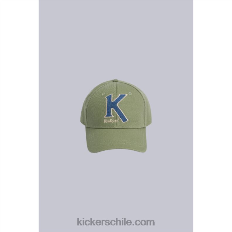 Kickers gorra grande k caqui 4PZ0T1044 unisexo