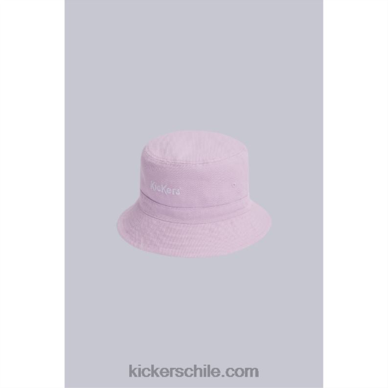 Kickers sombrero de cubo morado 4PZ0T1056 unisexo