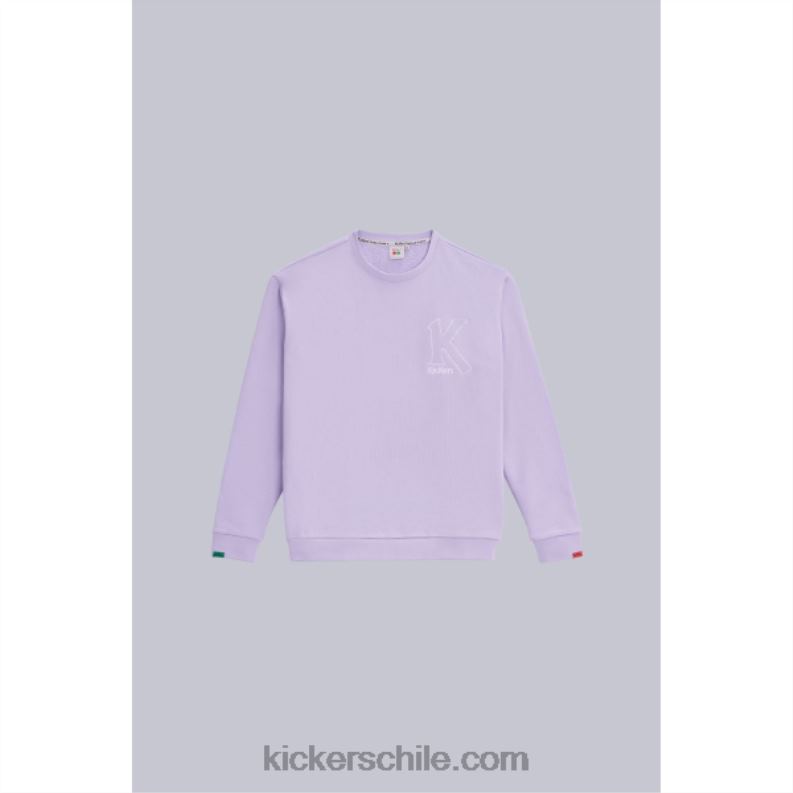 Kickers suéter k grande morado 4PZ0T1026 unisexo