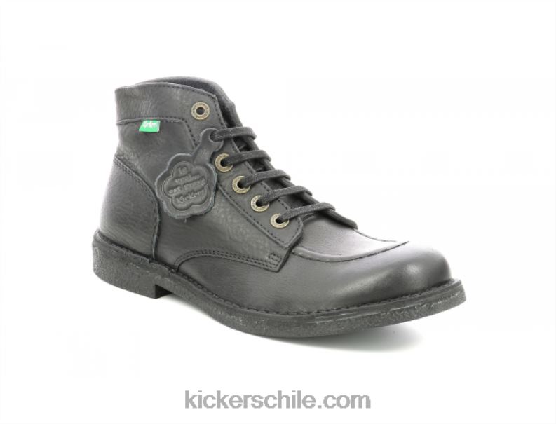 Kickers kickstoner negro perm suela negra 4PZ0T353 hombres