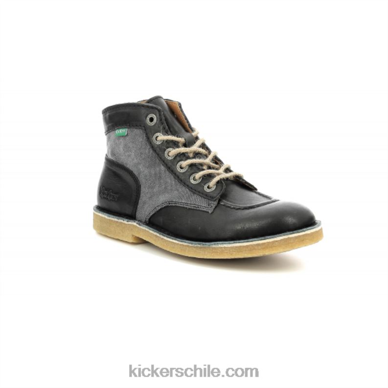 Kickers patada leyenda negro 4PZ0T363 hombres