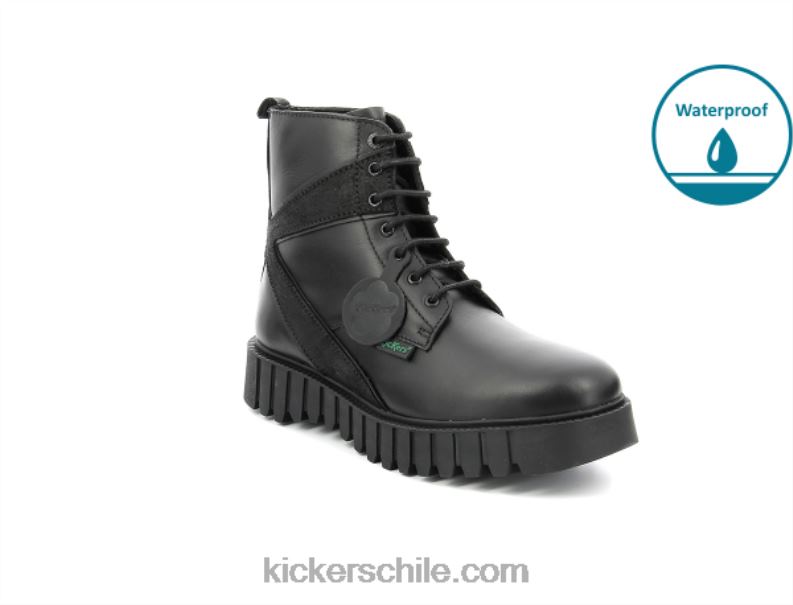 Kickers patear fabuloso otro wpf negro 4PZ0T369 hombres