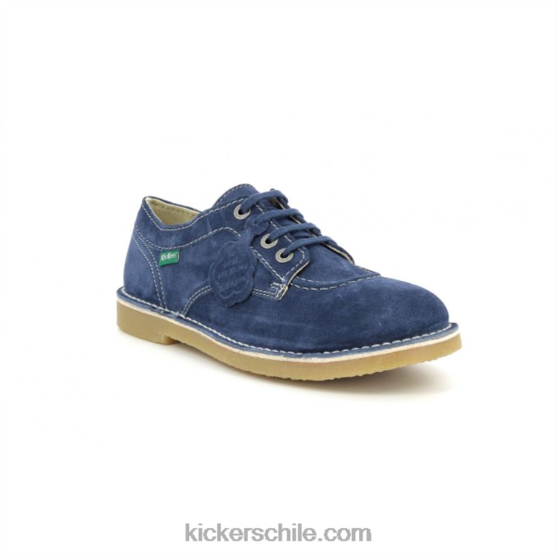 Kickers patear el karma azul 4PZ0T338 hombres