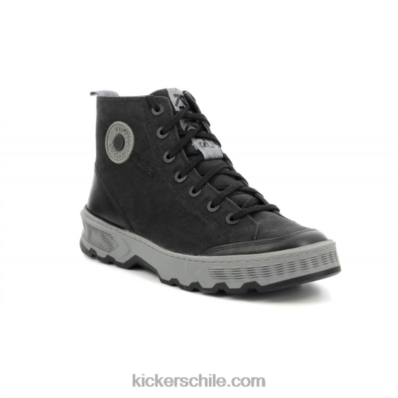 Kickers patear camino negro 4PZ0T308 hombres