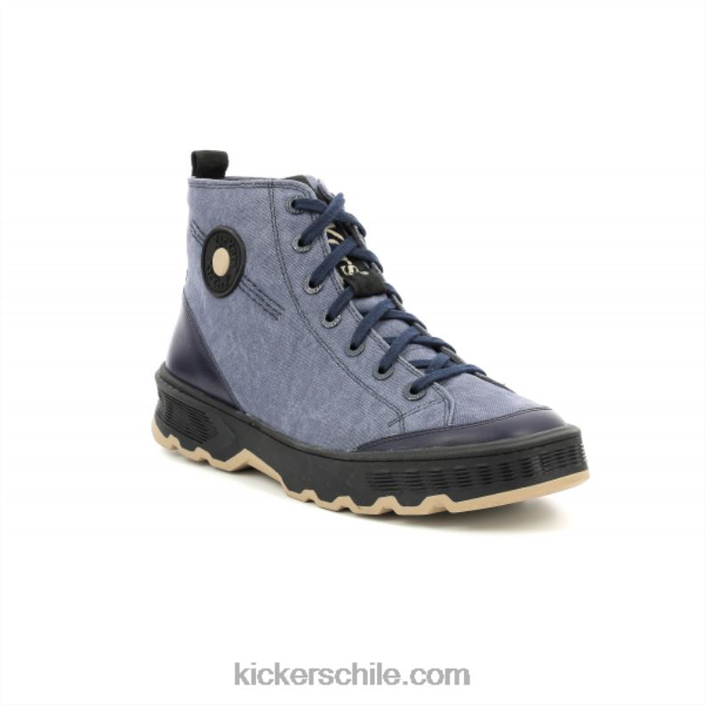 Kickers patear el camino azul 4PZ0T306 hombres