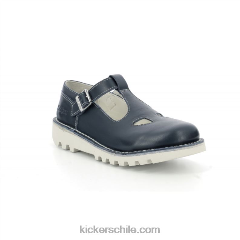 Kickers patear mary jane azul 4PZ0T134 mujer