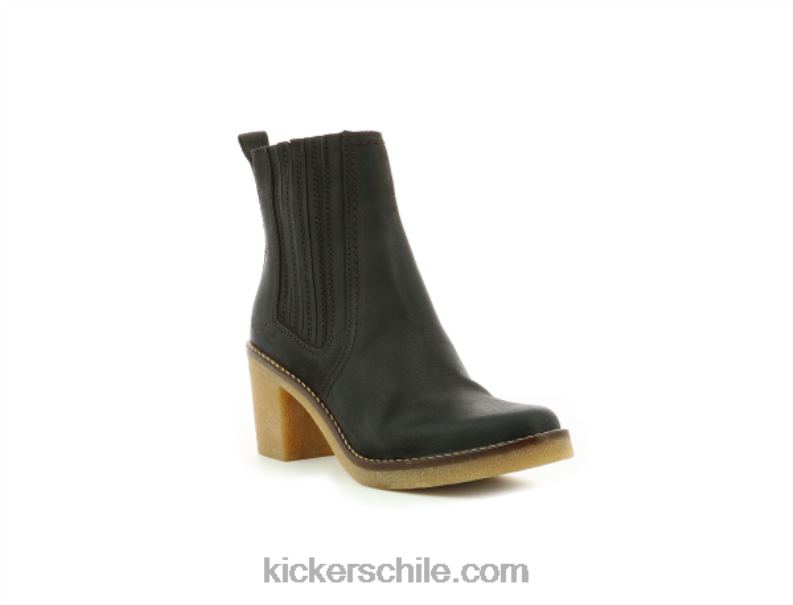 Kickers averno marrón oscuro 4PZ0T253 mujer