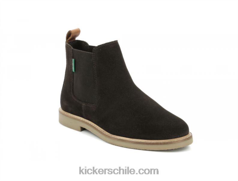 Kickers marrón oscuro 4PZ0T251 mujer