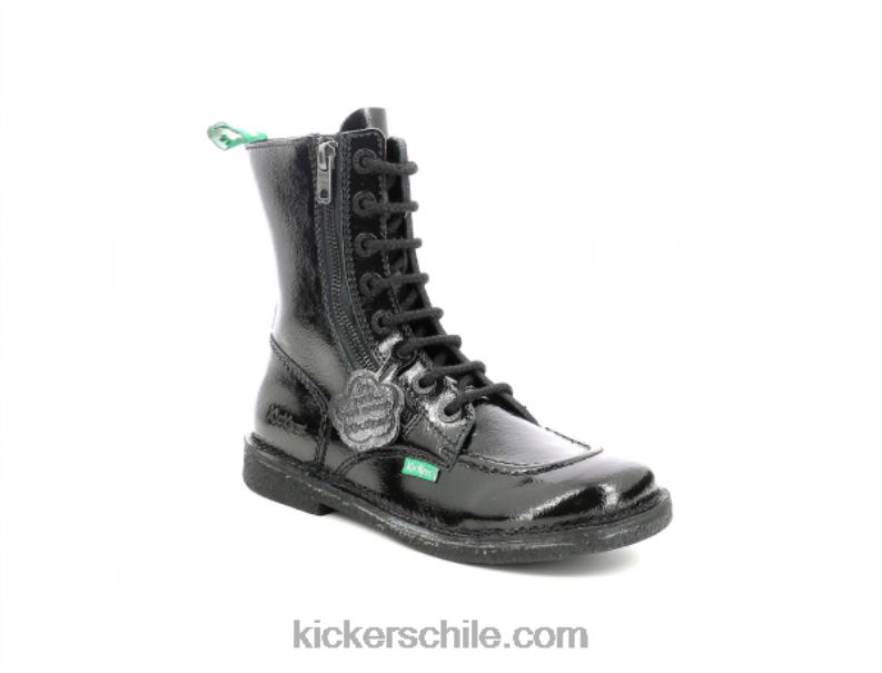 Kickers meetickzip otro negro 4PZ0T206 mujer