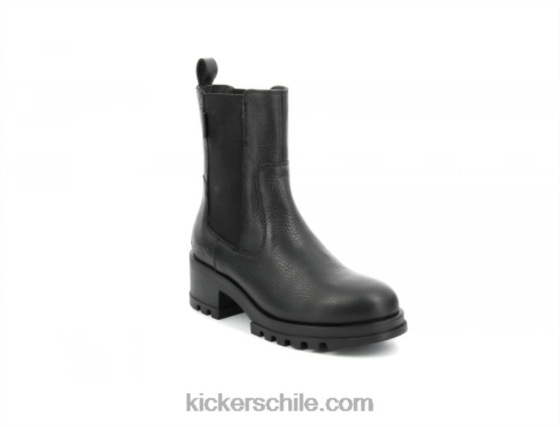 Kickers patada feliz negro 4PZ0T236 mujer