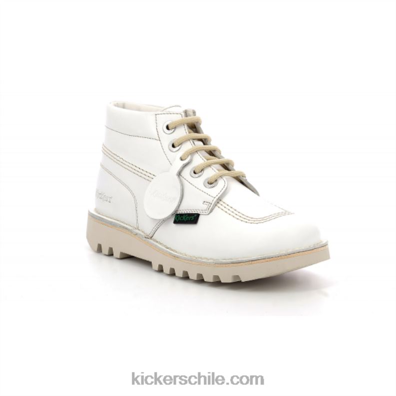 Kickers patada hola blanco 4PZ0T199 mujer