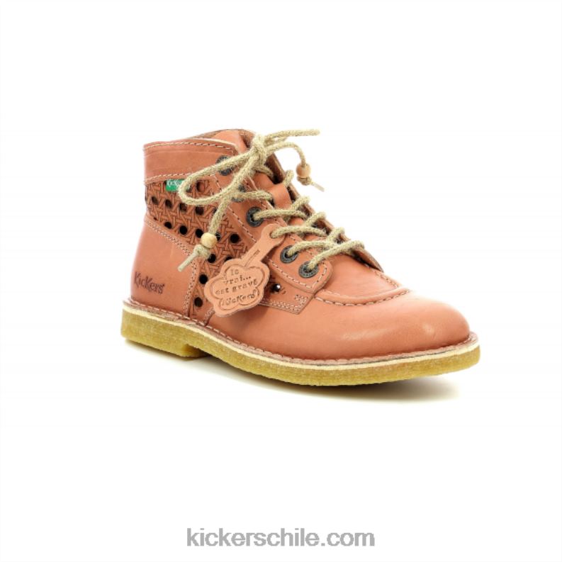 Kickers patada leyenda beige claro 4PZ0T202 mujer