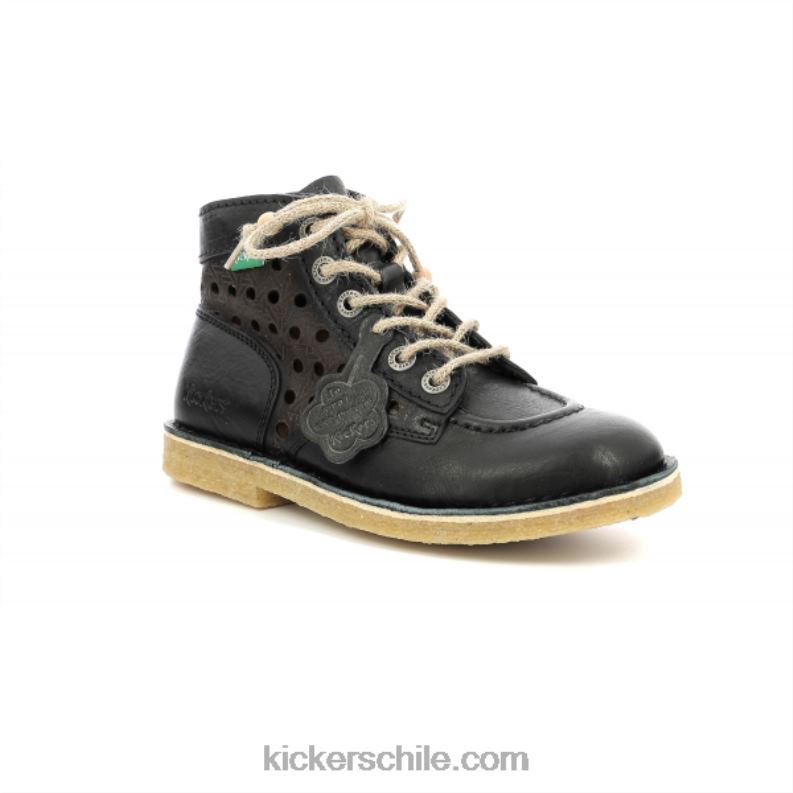 Kickers patada leyenda negro 4PZ0T203 mujer