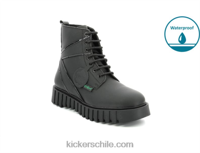 Kickers patear fabuloso otro wpf negro 4PZ0T234 mujer