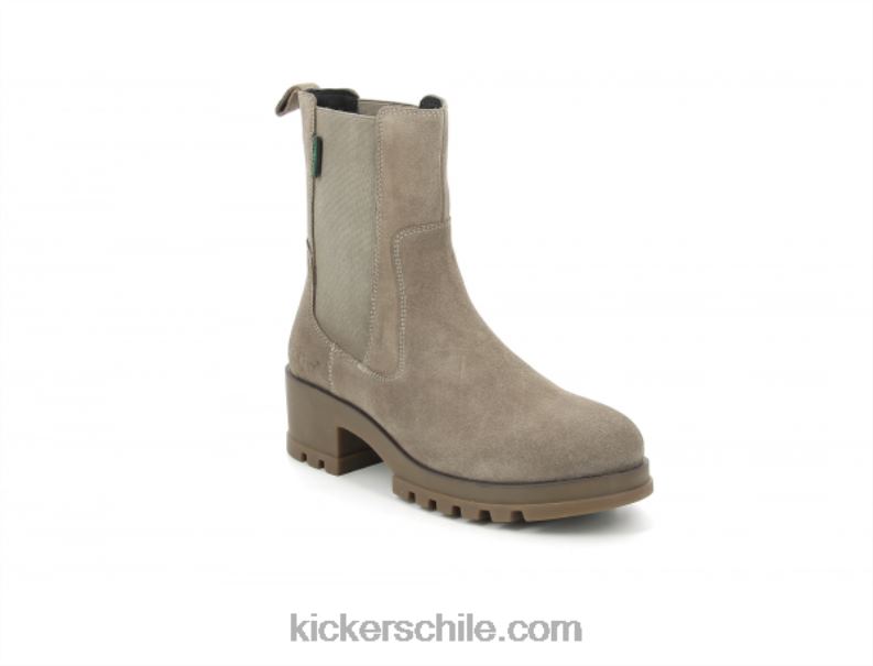 Kickers patear feliz plata 4PZ0T214 mujer