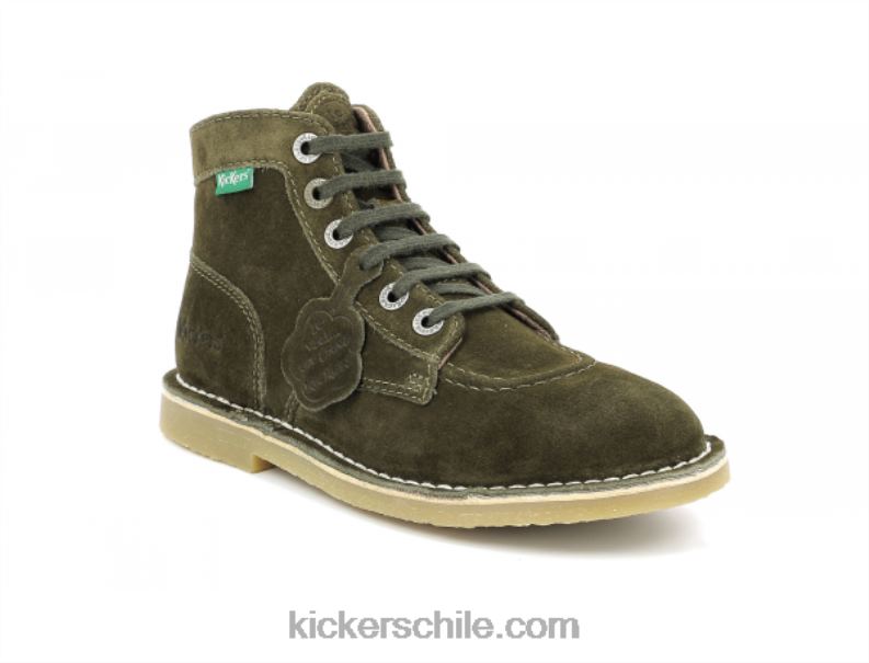 Kickers kicklegend otro verde 4PZ0T272 mujer