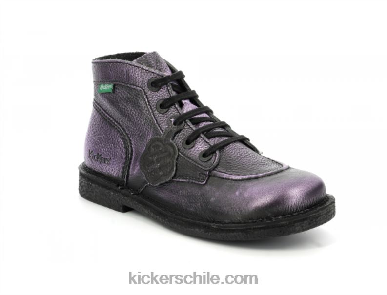 Kickers legendknew púrpura 4PZ0T268 mujer