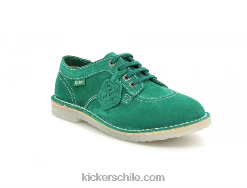 Kickers patear el karma verde 4PZ0T147 mujer