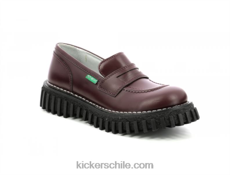 Kickers aktuele borgoña 4PZ0T186 mujer