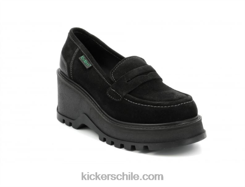 Kickers patada salvaje negro 4PZ0T182 mujer