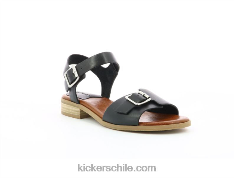 Kickers bucidi negro 4PZ0T10 mujer