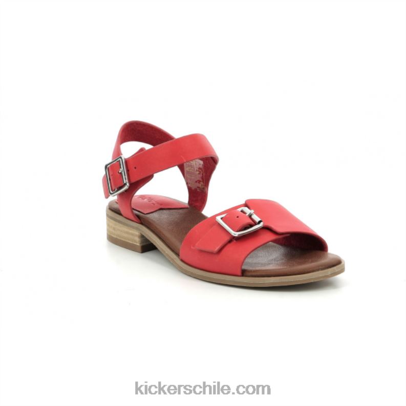 Kickers bucidi rojo 4PZ0T11 mujer