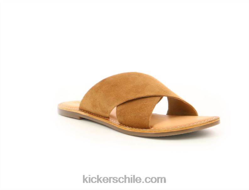 Kickers camello diaz-2 4PZ0T88 mujer