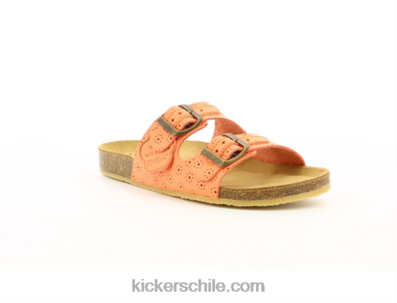 Kickers ecolog rosa desnudo 4PZ0T48 mujer