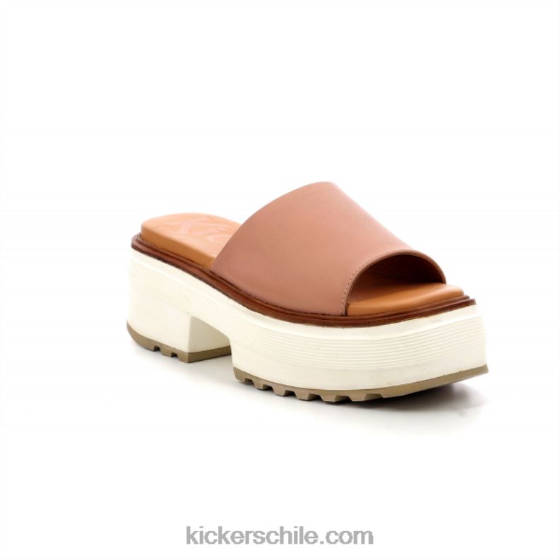 Kickers kick hela beige claro 4PZ0T126 mujer