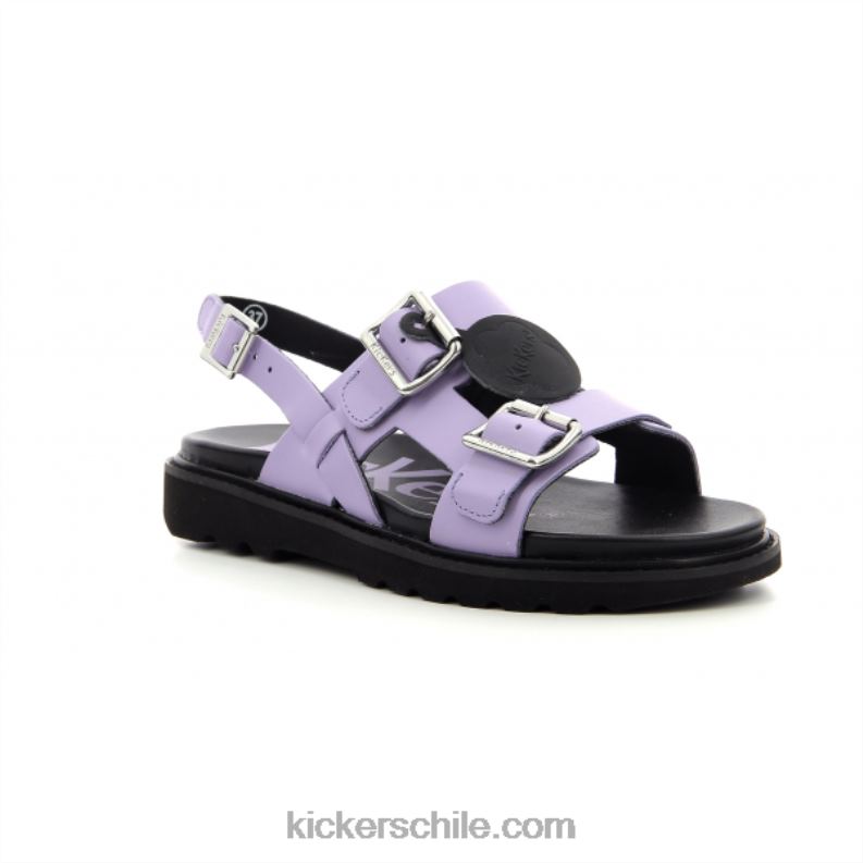 Kickers morado neoverano 4PZ0T16 mujer