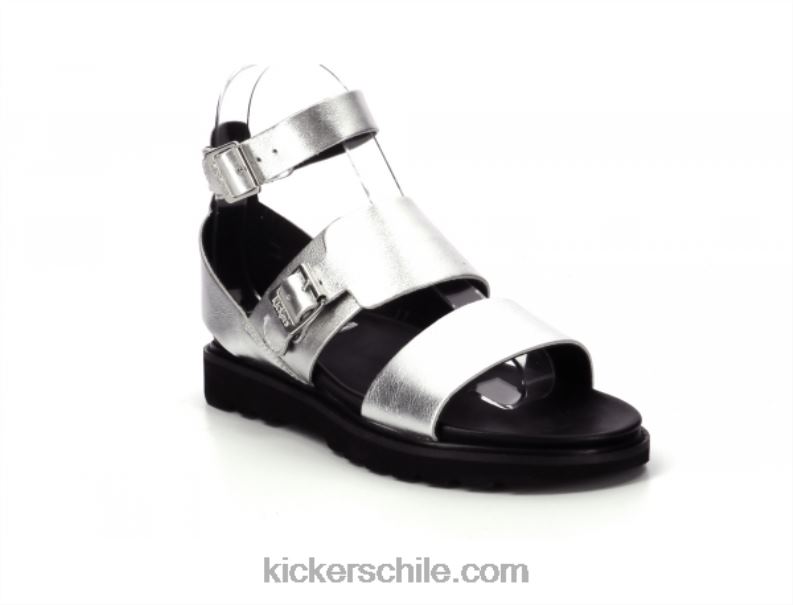 Kickers neocorrea de plata 4PZ0T68 mujer