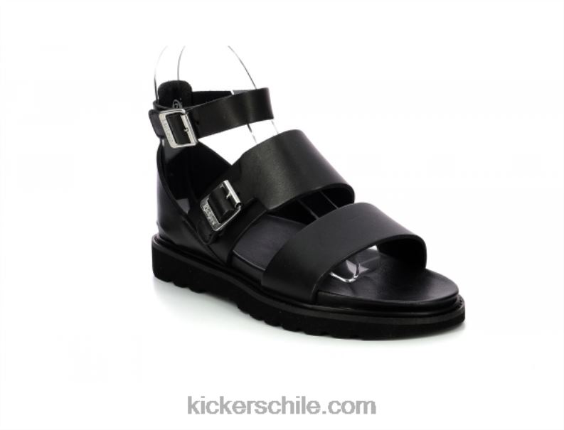 Kickers neocorrea negra 4PZ0T67 mujer