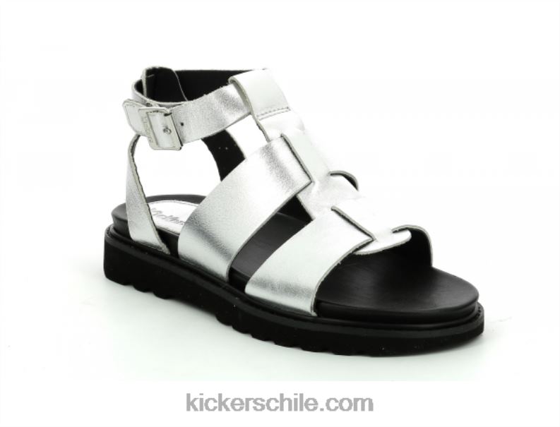 Kickers neorock plata 4PZ0T115 mujer