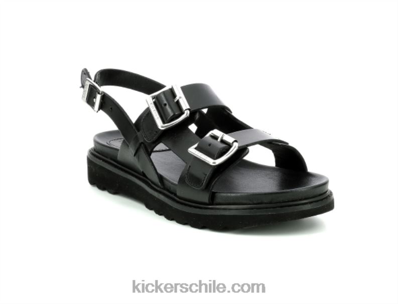 Kickers neoverano negro 4PZ0T14 mujer