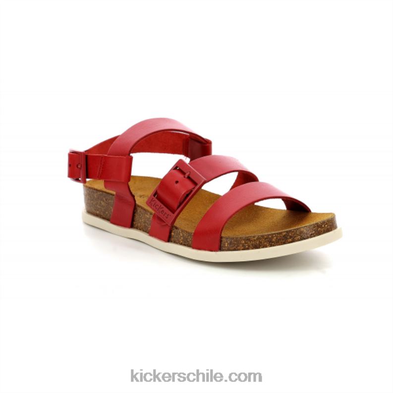 Kickers patada alana rojo 4PZ0T133 mujer