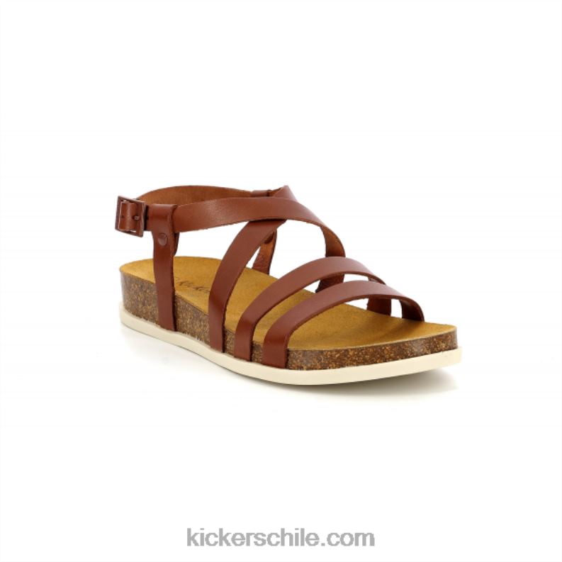 Kickers patada alice marrón claro 4PZ0T20 mujer