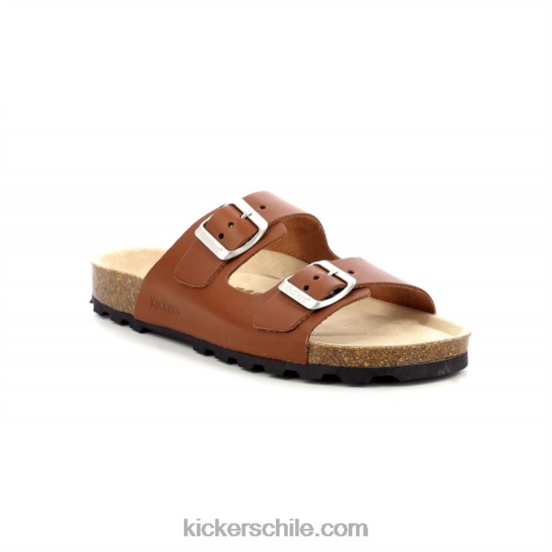 Kickers patada de alce marrón claro 4PZ0T71 mujer