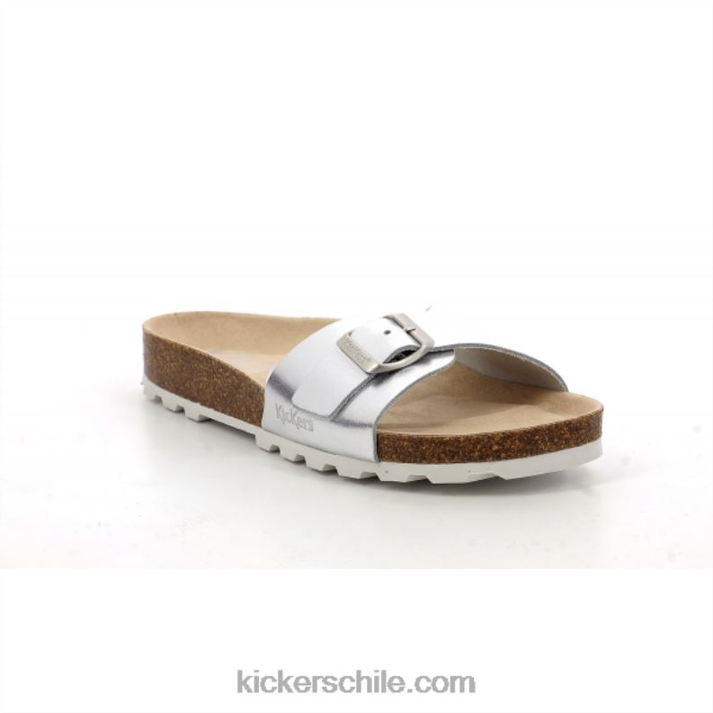 Kickers patada eyra plata 4PZ0T92 mujer