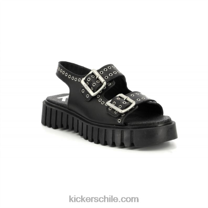 Kickers patada falk negro 4PZ0T33 mujer