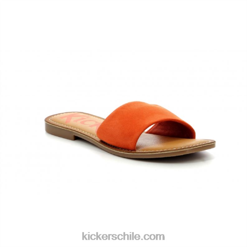 Kickers patada gipsi ladrillo naranja 4PZ0T116 mujer