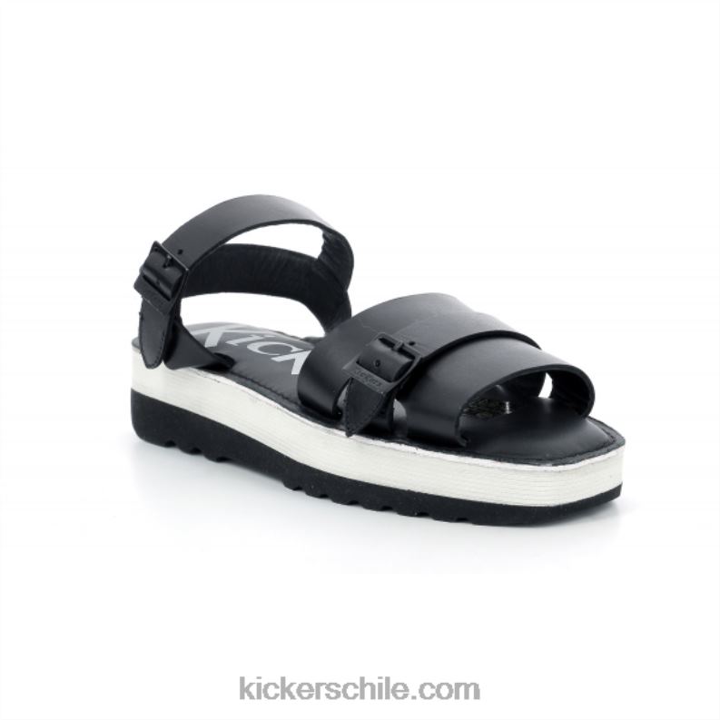 Kickers patada hola atardecer negro 4PZ0T121 mujer