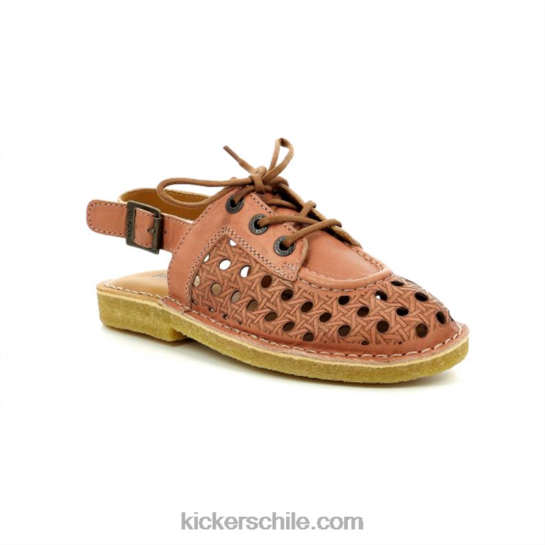 Kickers patada lella beige claro 4PZ0T122 mujer