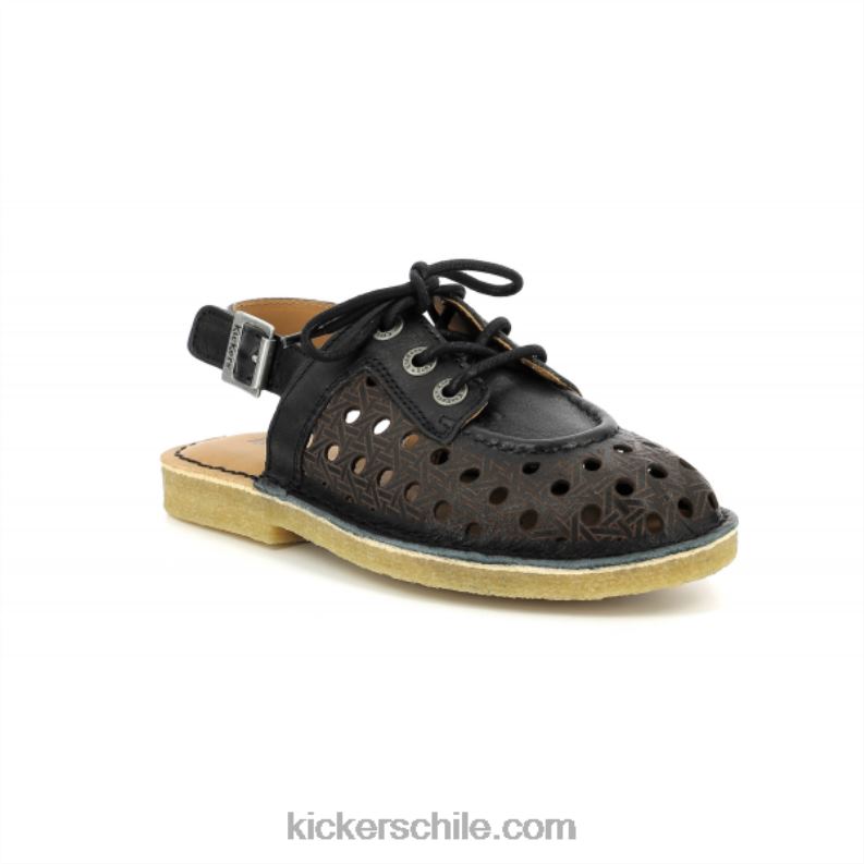 Kickers patada lella negro 4PZ0T123 mujer