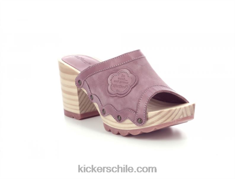 Kickers patada woodstok morado claro 4PZ0T6 mujer